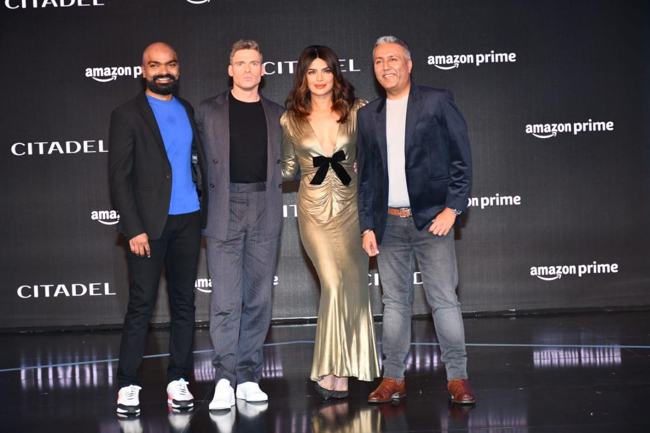 Created by the Russo Brothers, Citadel will premiere exclusively on Prime Video on Friday, April 28, with two adrenaline-fueled episodes, followed by a new episode released weekly every Friday through May 26.