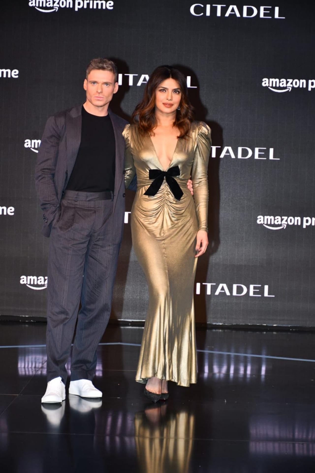 In the trailer, we see Priyanka flaunting several action based stunts. She is also seen romancing Madden in the series.