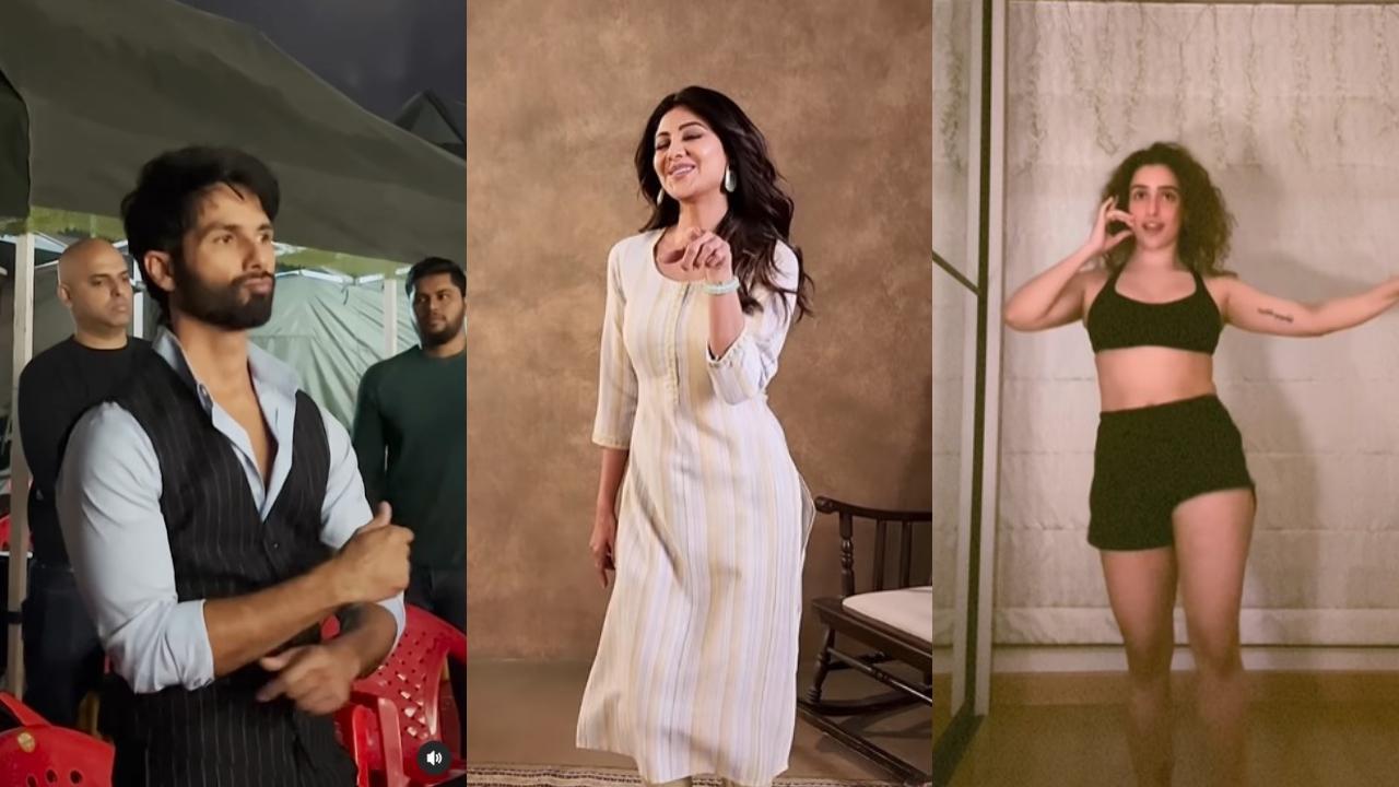 Shilpa Shetty Xxx Vi - Watch: Shahid Kapoor, Shilpa Shetty and others celebrate International  Dance Day with special videos