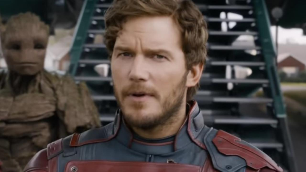 Chris Pratt jokes about delivering Marvel's first 'F-bomb'