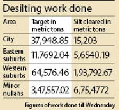 Desilting work done