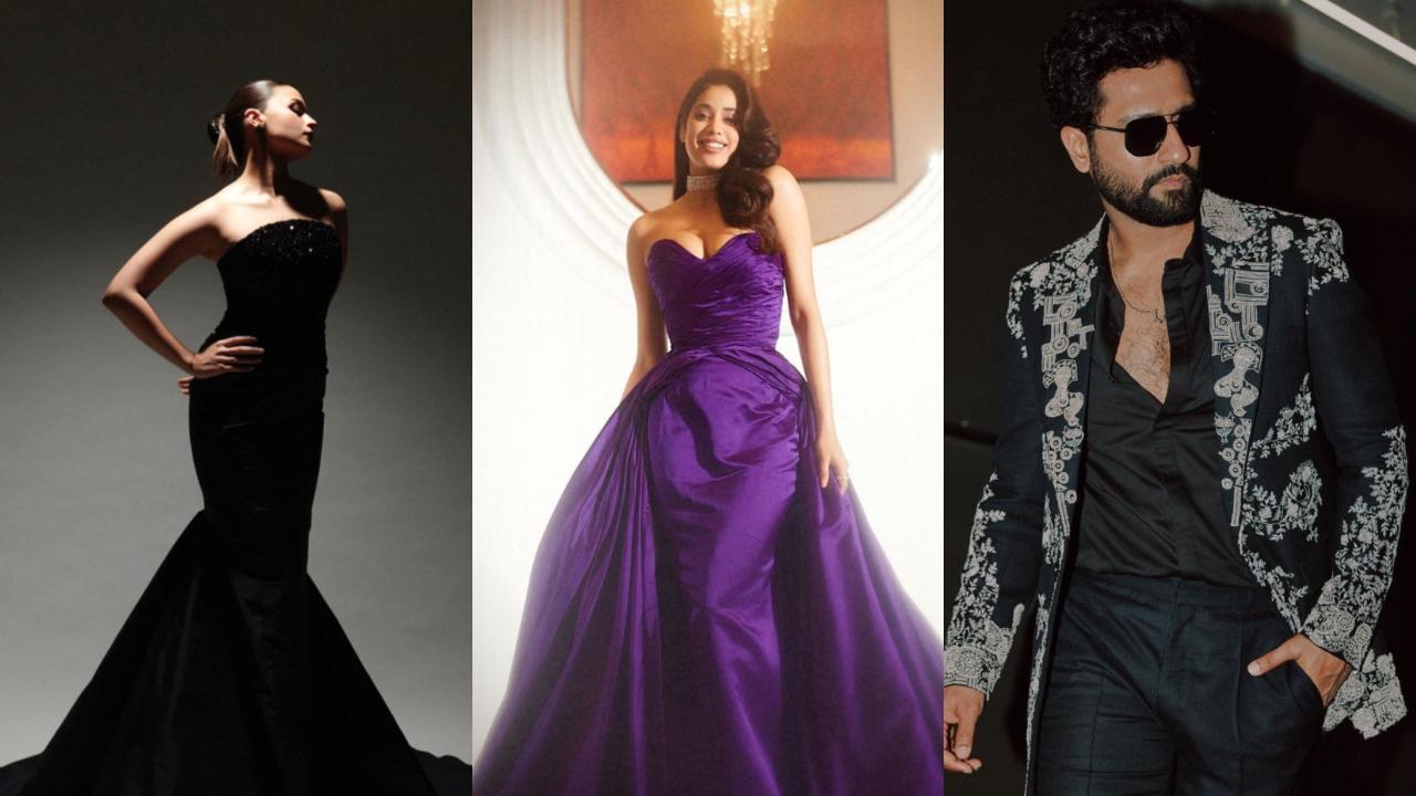 IN PICS: Alia Bhatt to Vicky Kaushal, here's what celebs wore for Filmfare 2023