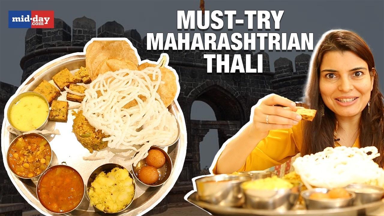 Mumbai: Delicious Maharashtrian Veg Thali you must try