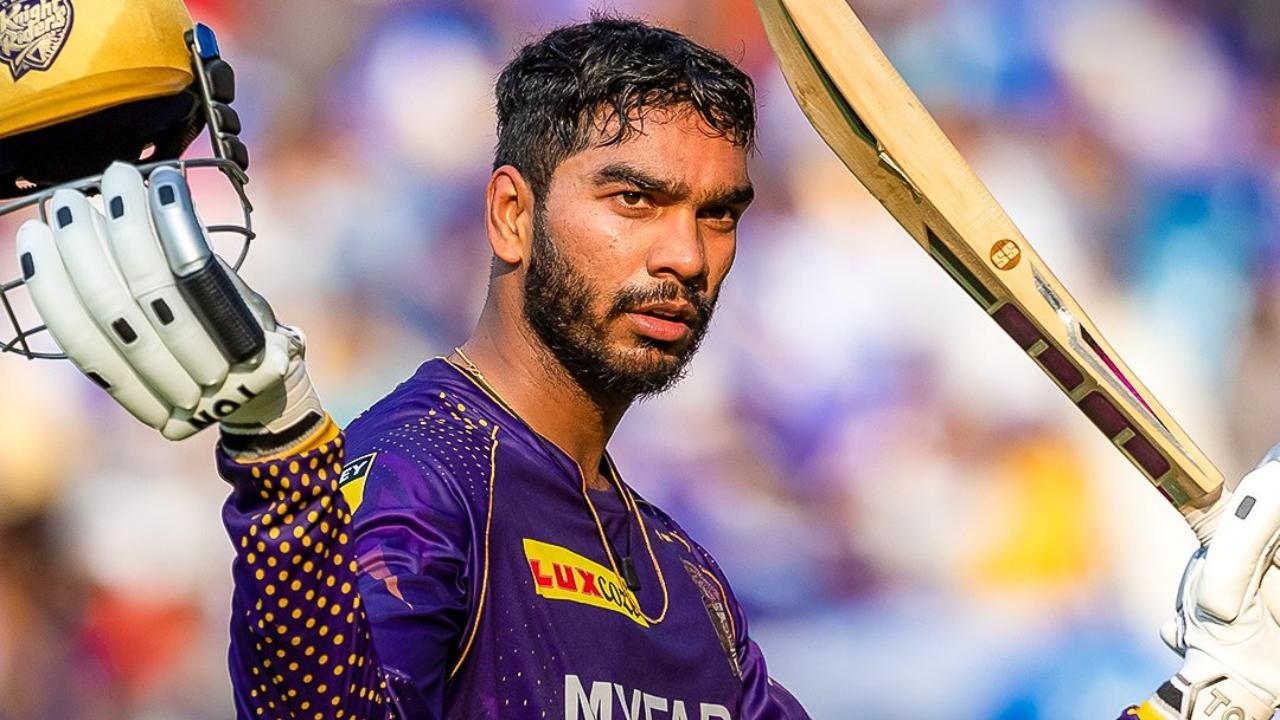 Venkatesh Iyer scripts history, becomes first KKR player to hit a ton ...