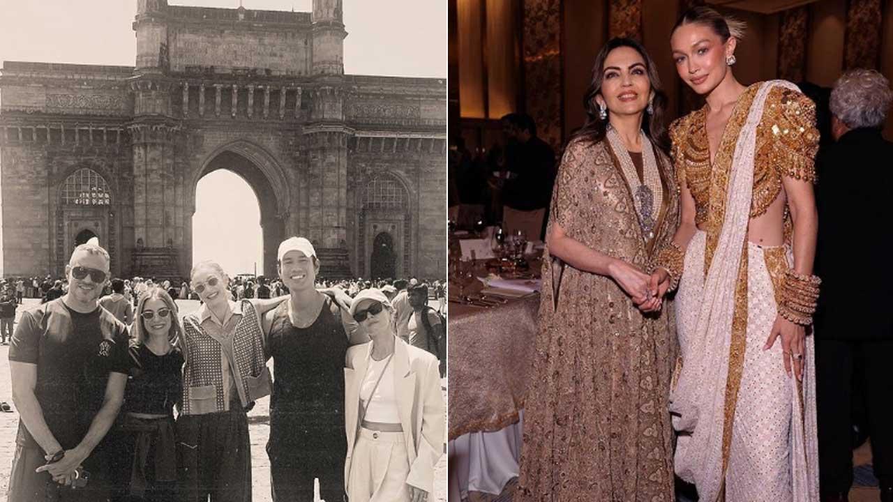 Gigi Hadid expresses gratitude to Ambani family after first visit to India