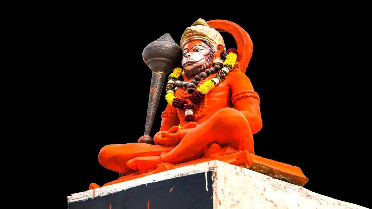 Hanuman idol vandalised in Sahibganj, internet services suspended