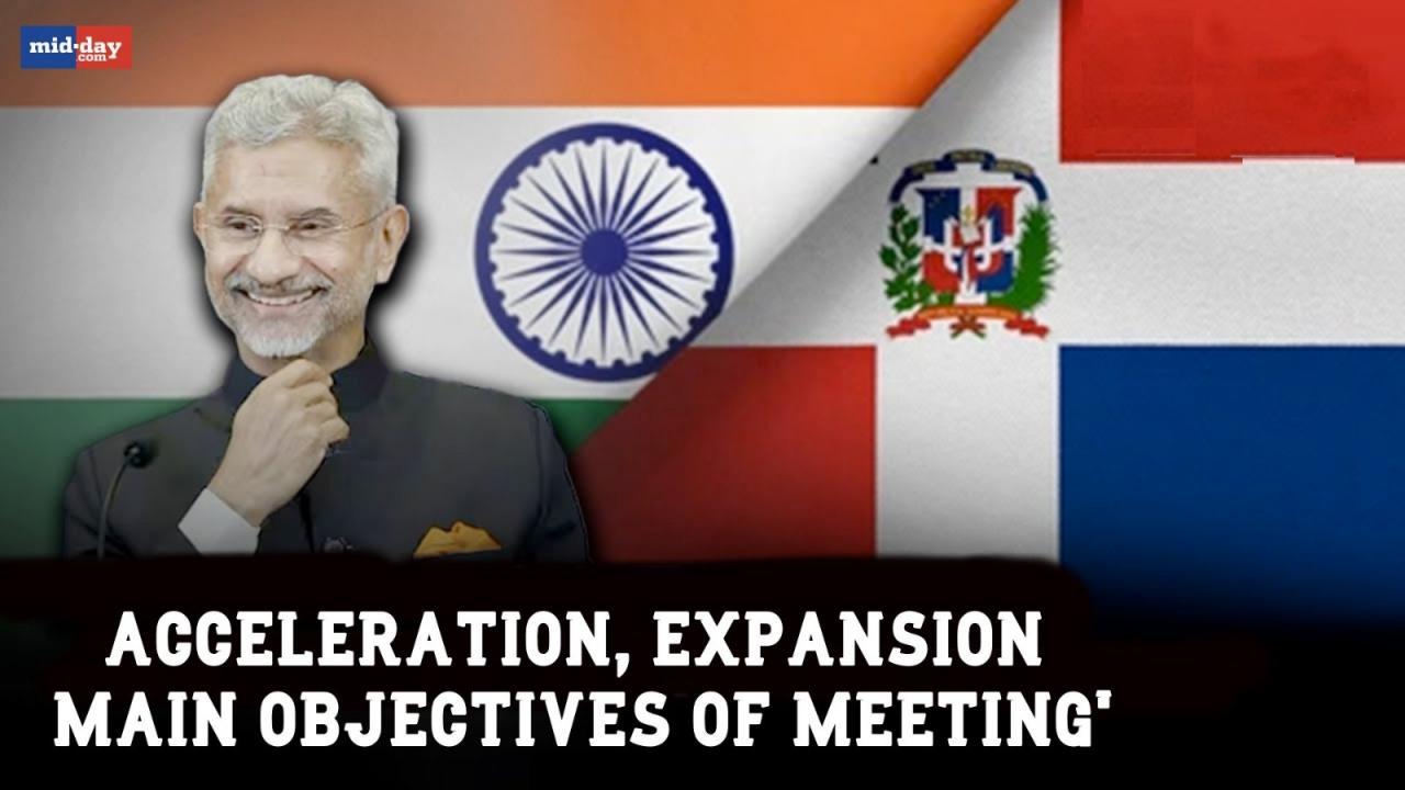 Acceleration, expansion main objectives of Indo-Dominican meet: EAM S Jaishankar
