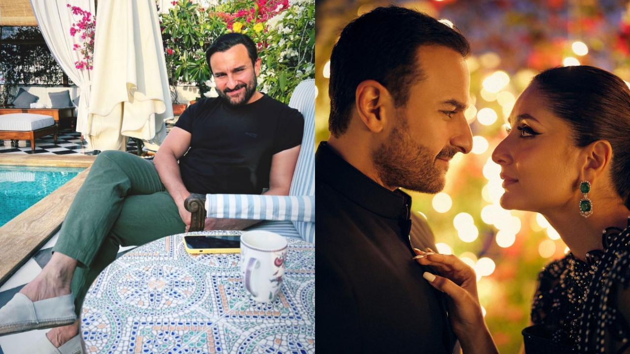 Kareena Kapoor Khan turns photographer for hubby Saif Ali Khan, enjoys a romantic evening with him