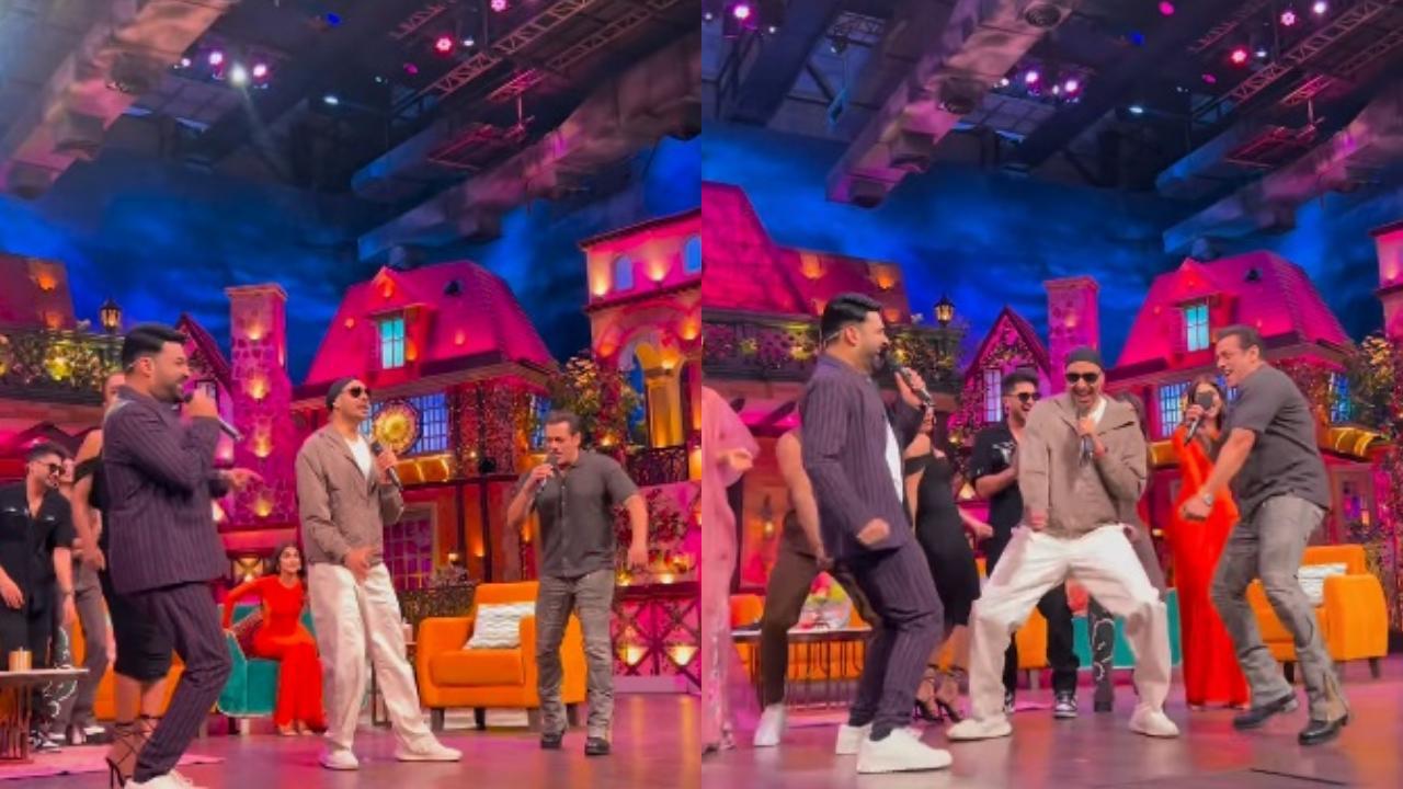 Watch! Salman Khan does his iconic towel step at 'The Kapil Sharma Show' while promoting 'Kisi Ka Bhai Kisi Ki Jaan'
