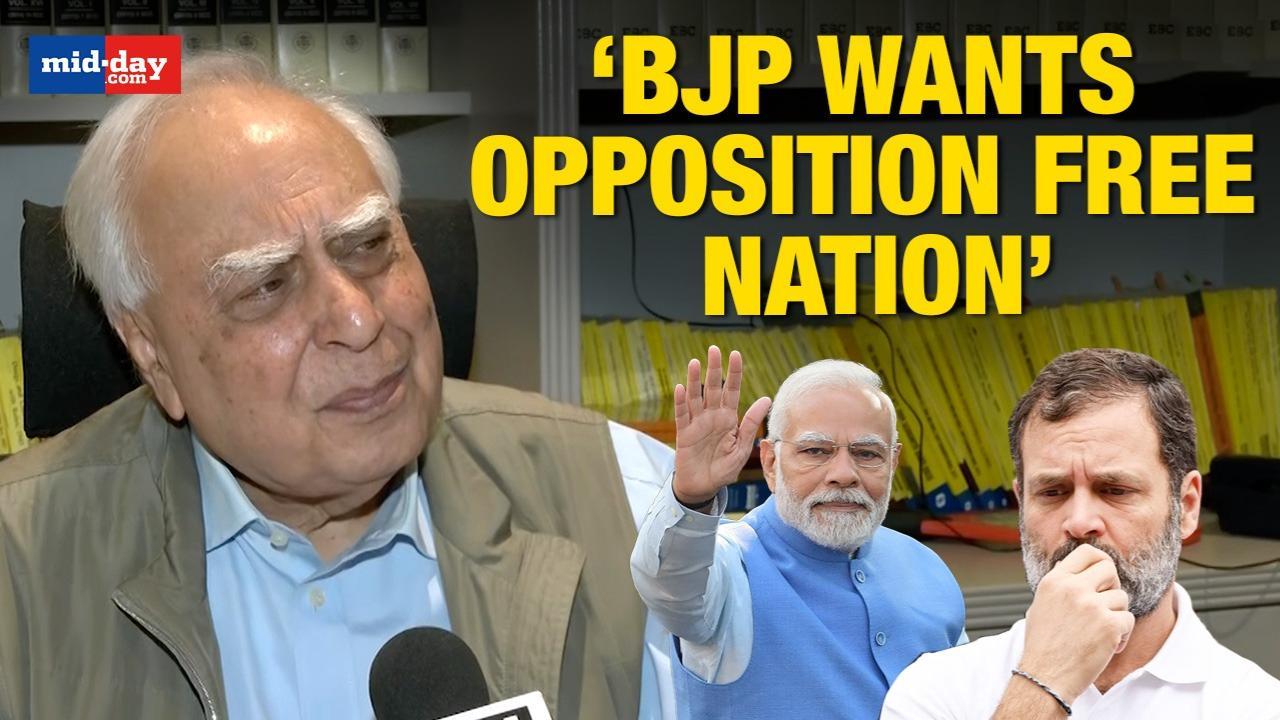 ‘BJP Wants Opposition Free Nation’, Kapil Sibal’s Attack On Modi Govt