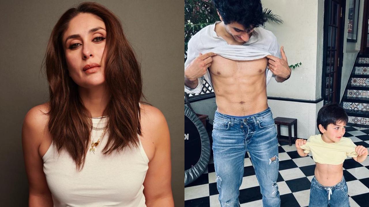 Taimur showing off his abs in Kareena Kapoor Khan's Insta post is the best  thing you