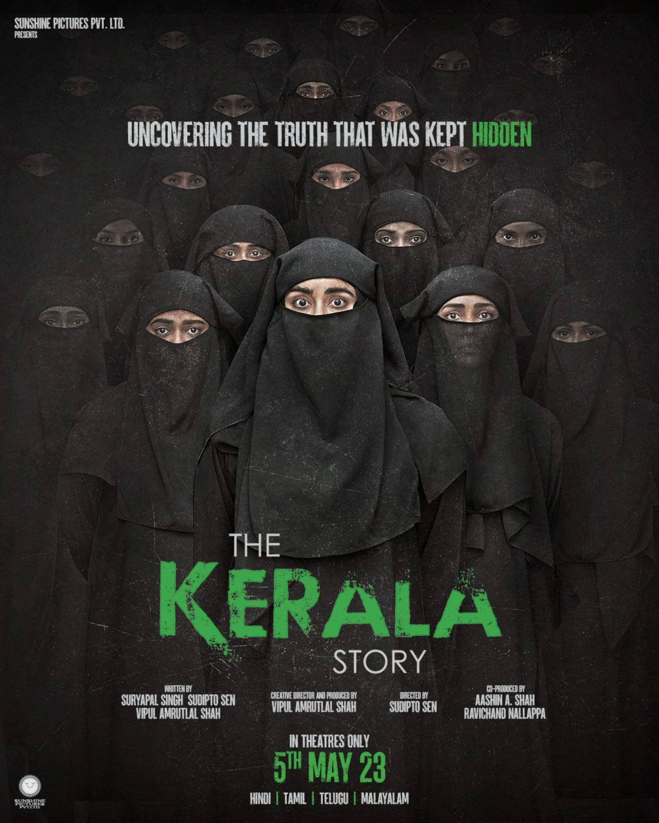 5 intriguing posters of Vipul Shah's 'The Kerala Story' show radicalization  and loss of identity in women