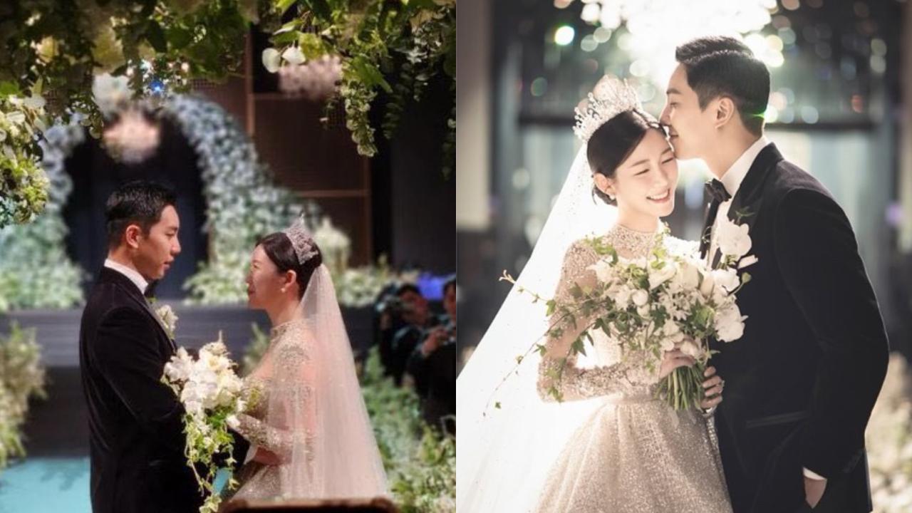 IN PHOTOS: Lee Seung-gi and Lee Da-in tie the knot in a dreamy wedding ceremony