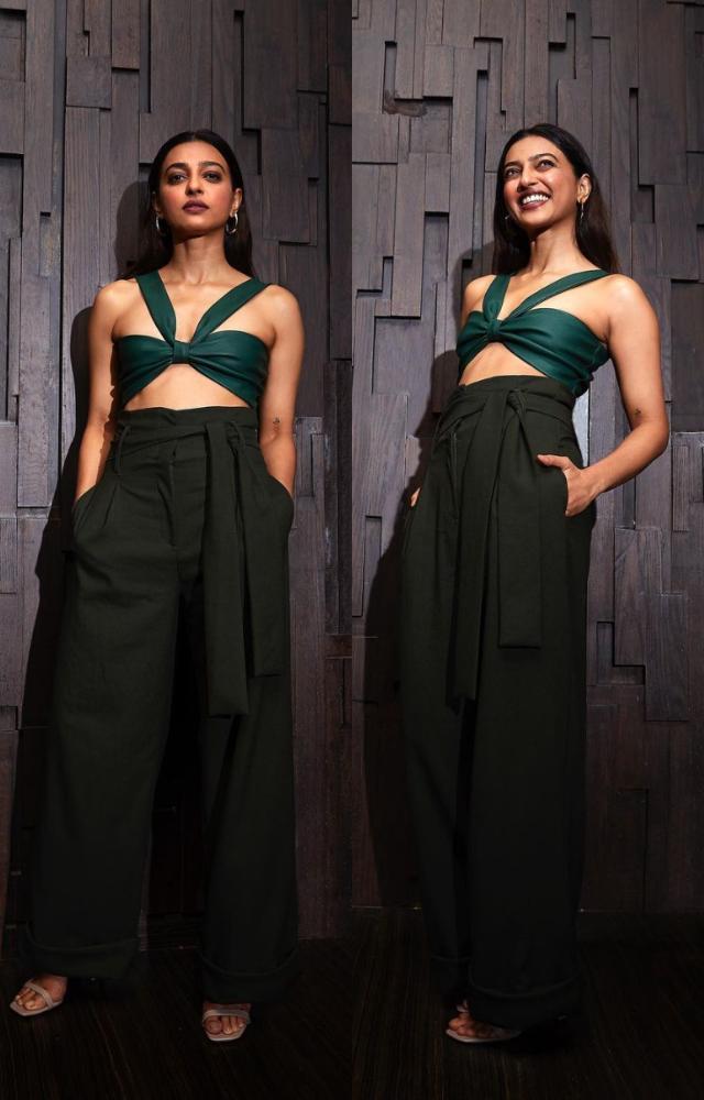 Radhika Apte’s monochromatic outfit