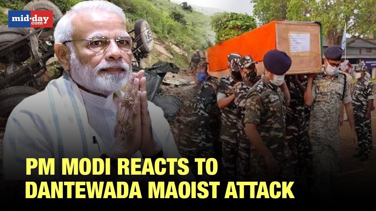 Brave personnel's sacrifice will be remembered: PM Modi on maoist attack