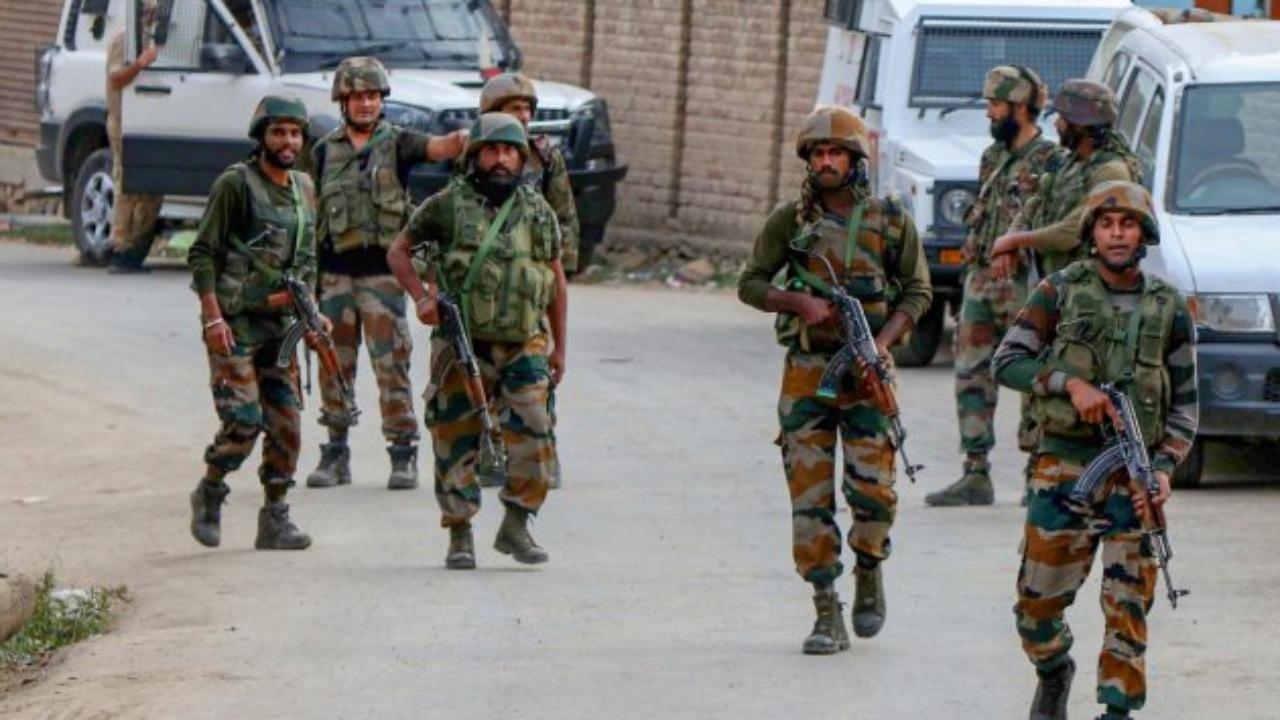 Assorted ammunition including a mortar bomb seized after militant hideout busted in Jammu and Kashmir
