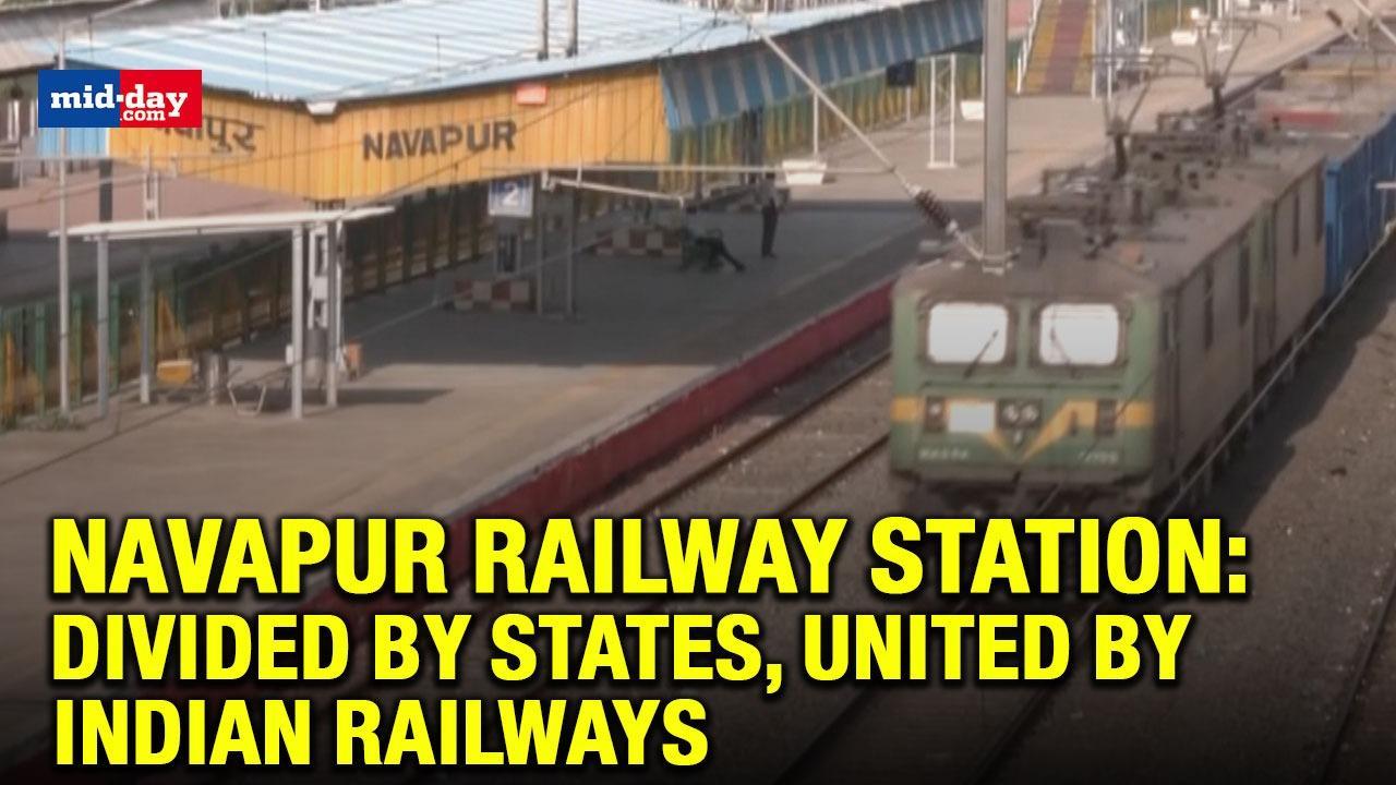 Navapur Railway Station: Divided by states, united by Indian Railways