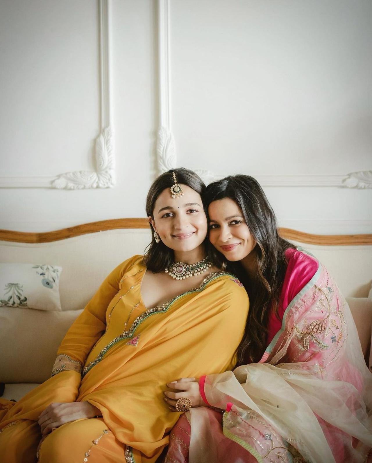 Bollywood actor Alia Bhatt and her writer-sister Shaheen Bhatt call each other their best friends and their Valentines. The sister-duo's pictures together on Instagram are absolutely precious.