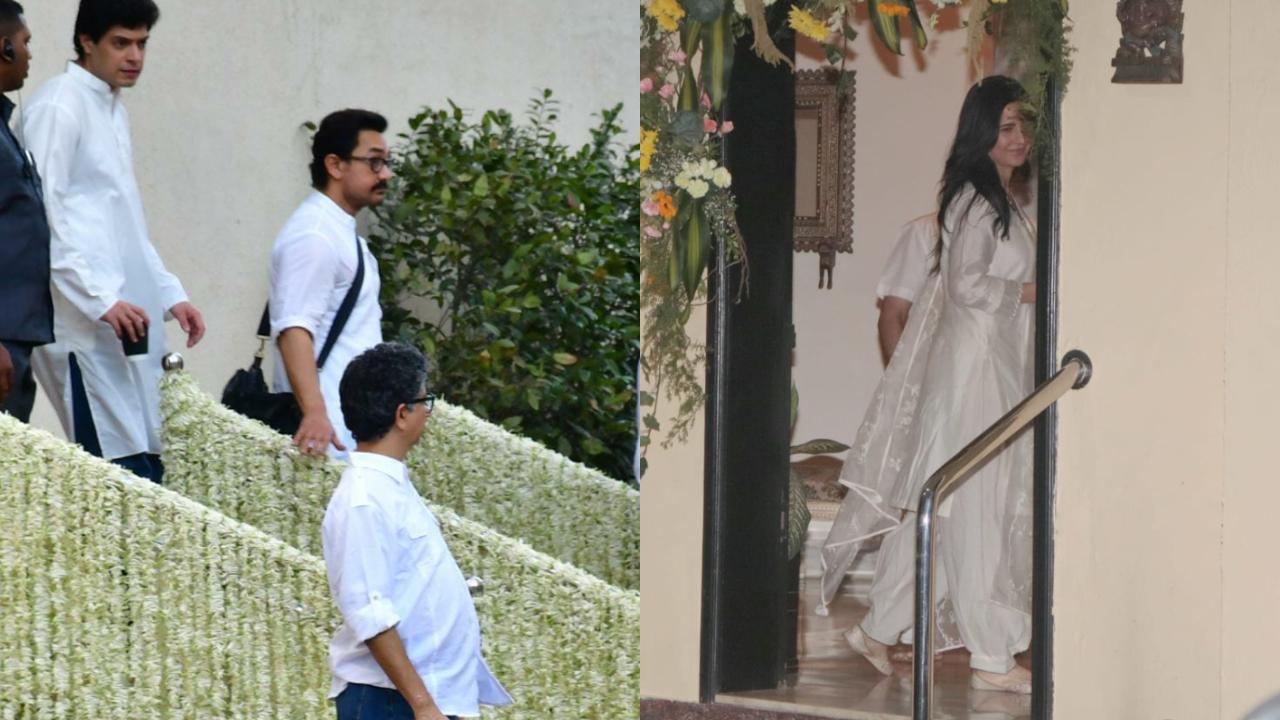 Aamir Khan To Katrina Kaif, stars at the Pamela Chopra Prayer Meet