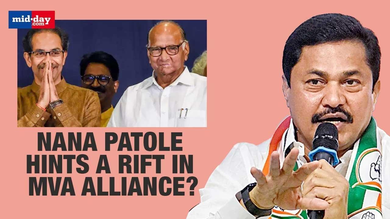 Maharashtra Congress President Nana Patole Hints A Rift In MVA Alliance?