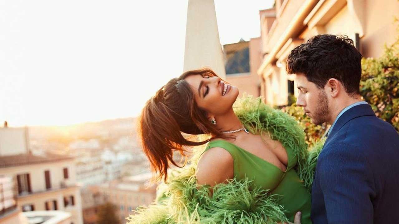 Priyanka Chopra poses for 'Roman Holiday' photoshoot with Nick Jonas