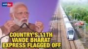 Prime Minister Narendra Modi Flagged Off Bhopal-New Delhi Vande Bharat Express Train