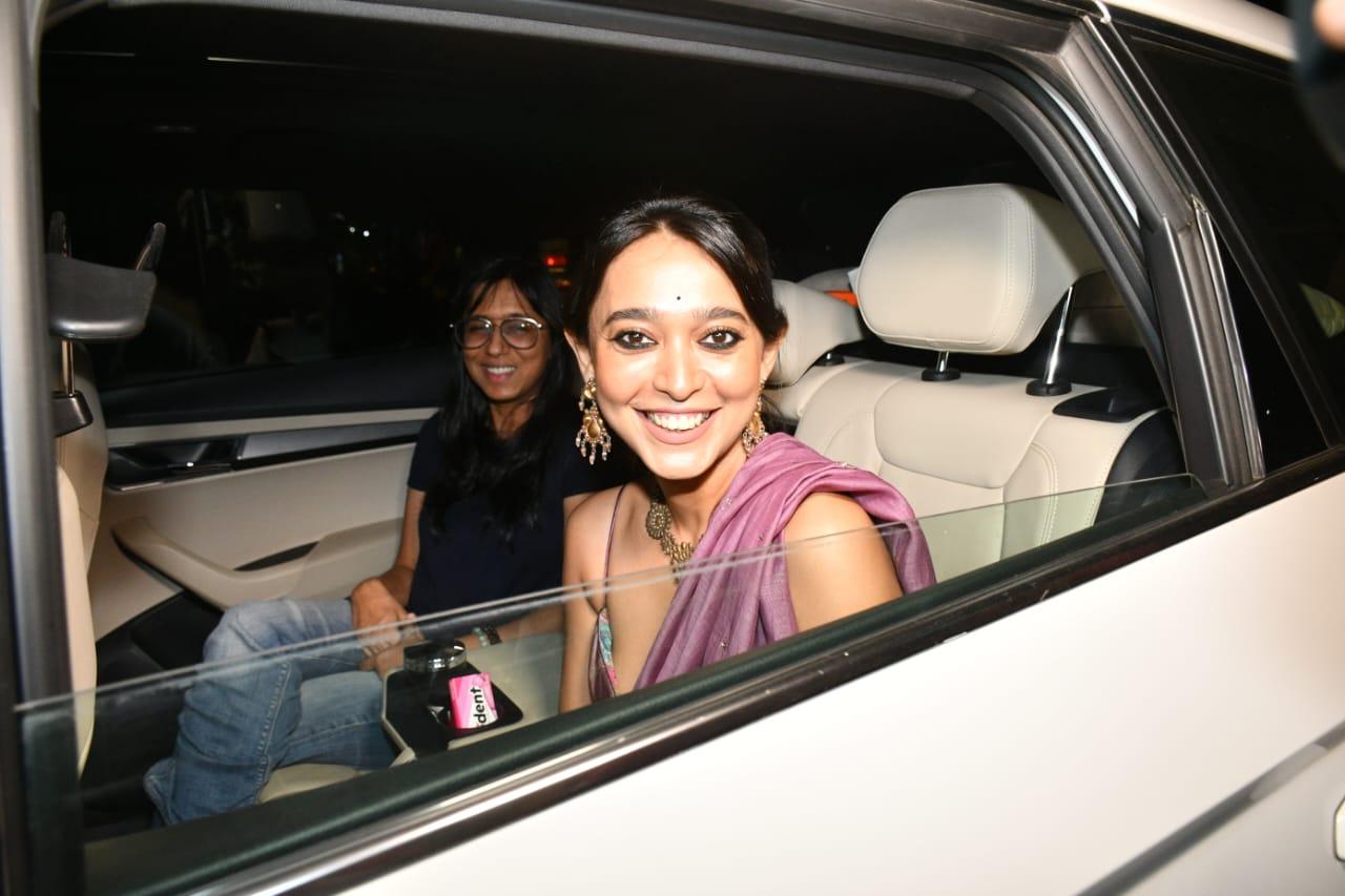 'Four More Shots Please!' actor Sayani Gupta was spotted attending the screening. 