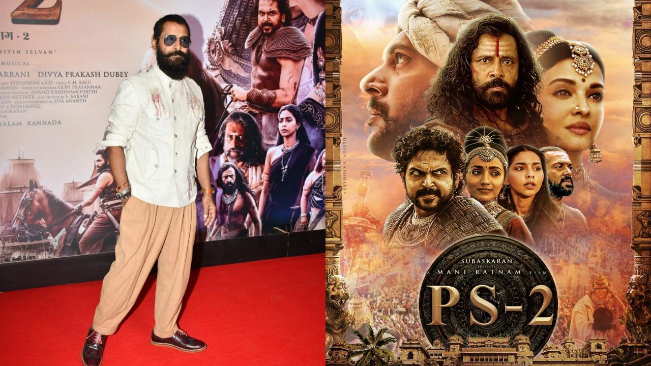 Vikram: We did not have fun at the shoot of 'Ponniyin Selvan', but we all lived a dream
