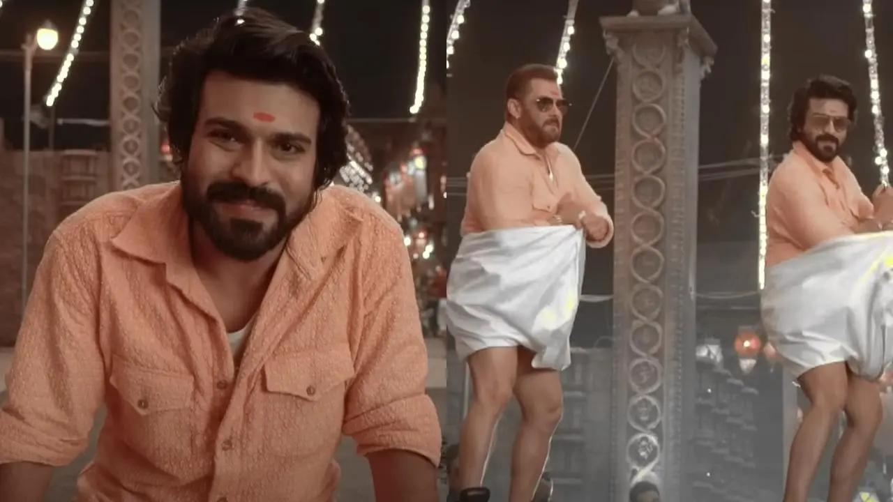 In a BTS video released by the makers, 'RRR' star Ram Charan has opened up about his experience of shaking a leg with Salman Khan in the movie.Earlier this week, the popular song 'Yentamma' was released from the movie, featuring Ram Charan with Salman Khan and Tollywood star Victory Venkatesh.Ram Charan who will make a guest appearance in Kisi Ka Bhai Kisi Ki Jaan, said that doing 'Yentamma' was a blast.Describing the experience as a little boy's dream coming true, Ram Charan added that Yentamma is one of the best songs that the audience are surely going to enjoy watching on the big screen. The actor said that he immensely enjoyed doing the song. Read full story here