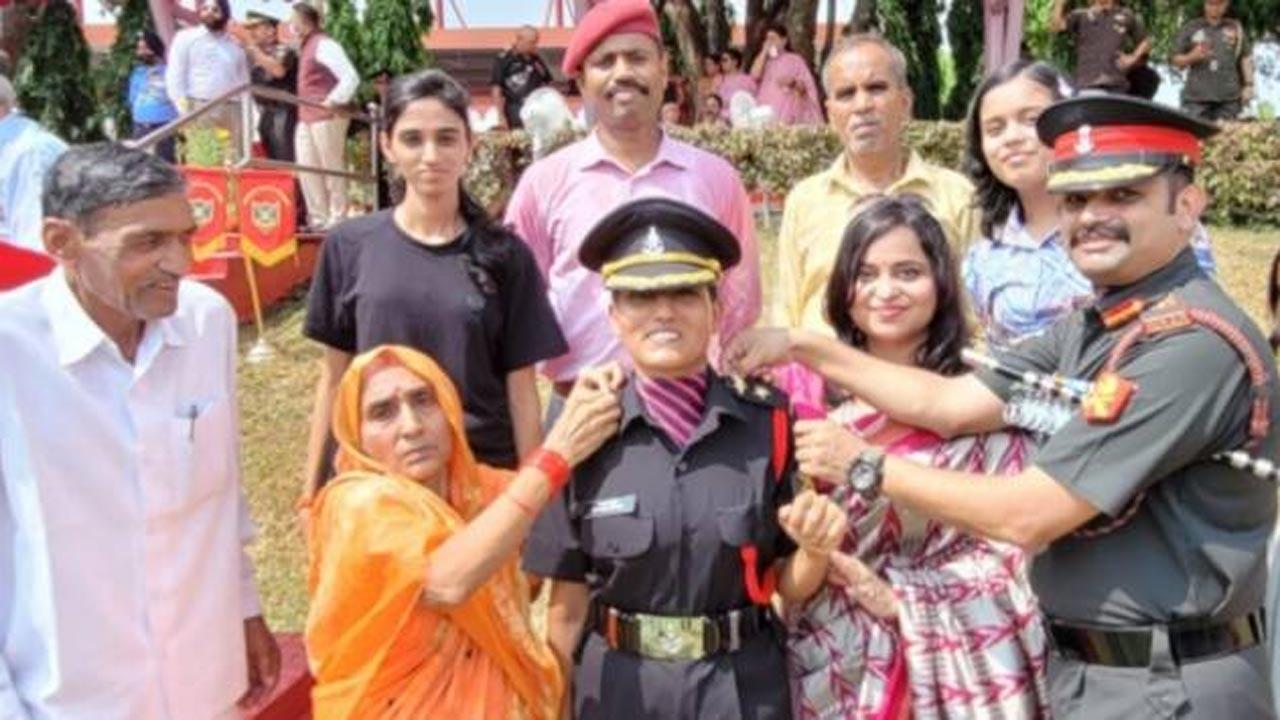 Galwan hero’s wife becomes Army officer