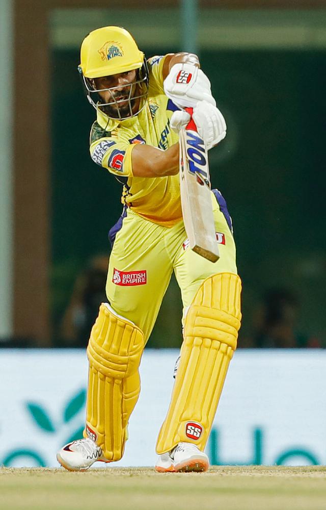 Ruturaj Gaikwad brought up his second straight 50 of IPL 2023 in just 25 balls, that consisted two fours and four sixes

