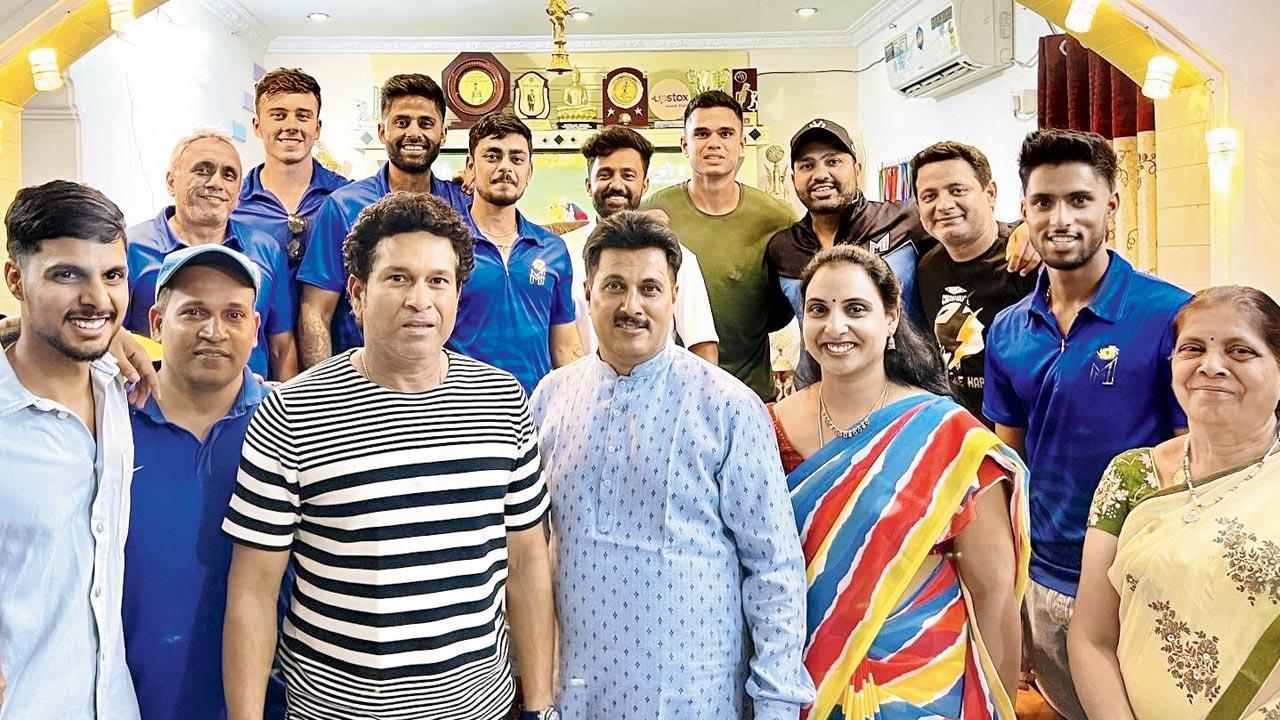 Tilak Varma and family play perfect hosts to Mumbai’s stalwarts