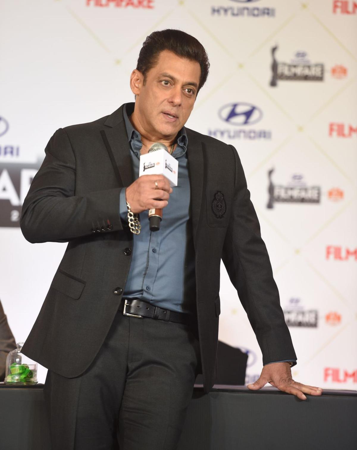At the press conference, Salman Khan was questioned about the underperformance of Hindi films at the box office. While reverting to the question, Salman said, 