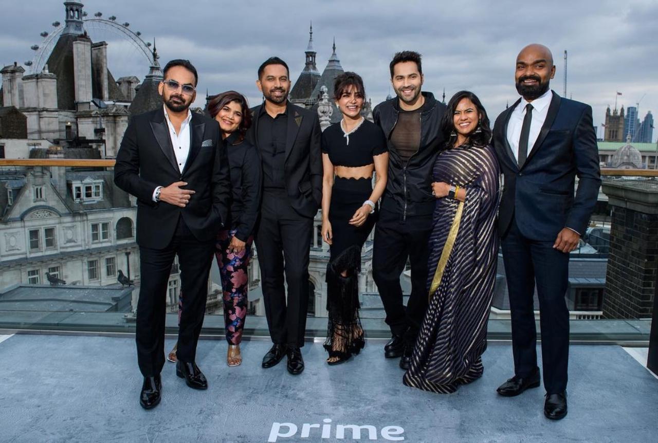 The Citadel series based out of India, starring Samantha and Varun, is being helmed by renowned creator duo Raj & DK (Raj Nidimoru and Krishna DK), who are the showrunners and directors. Production is currently underway in Mumbai.