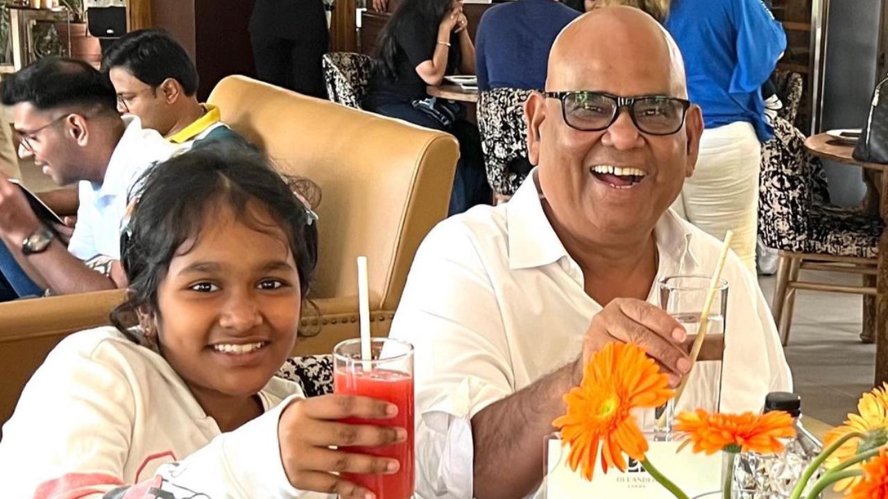 Satish Kaushik's daughter Vanshika reads out heartfelt letter to father: 'I wish I could have hugged you once'