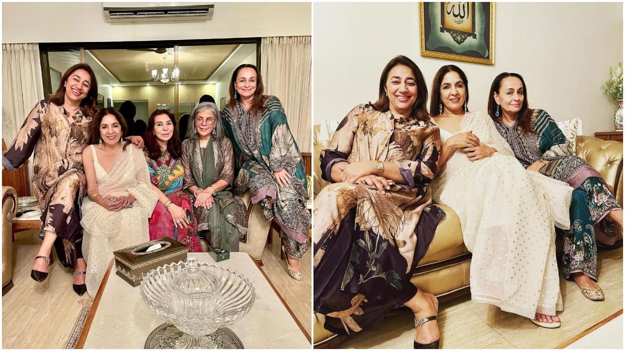 Soni Razdan shares pics of special evening with Zeenat Aman and Neena Gupta, making fans nostalgic