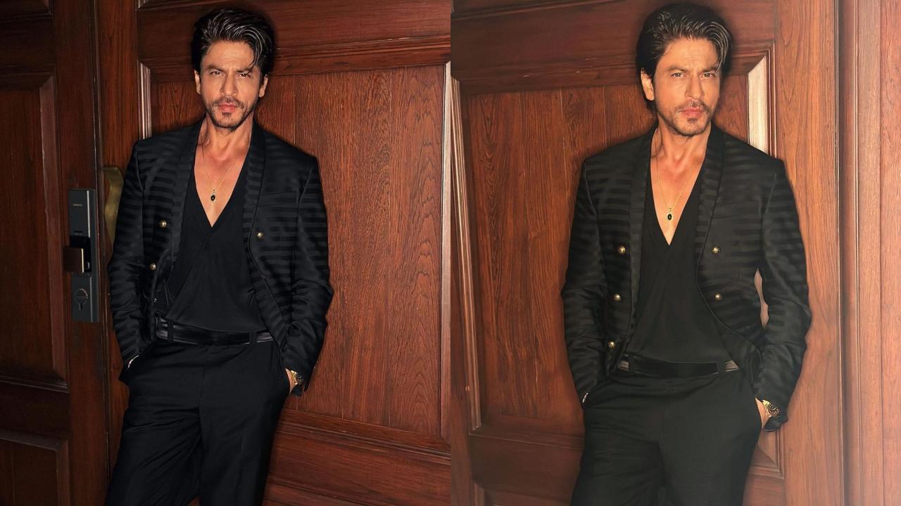 Here's what Deepika Padukone has to say about Shah Rukh Khan's dapper look from the NMACC event