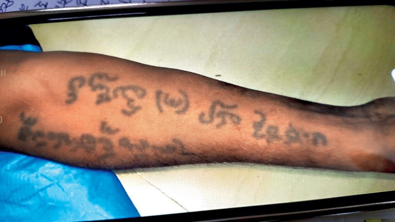 Tattoo helps police trace deceased mans family to Telangana