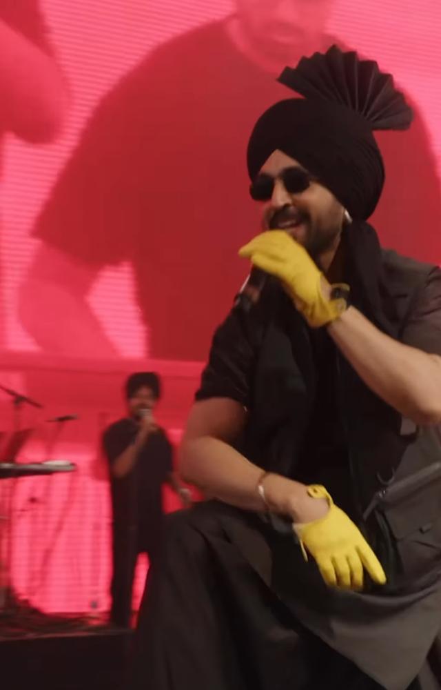 Diljit Dosanjh at Coachella event