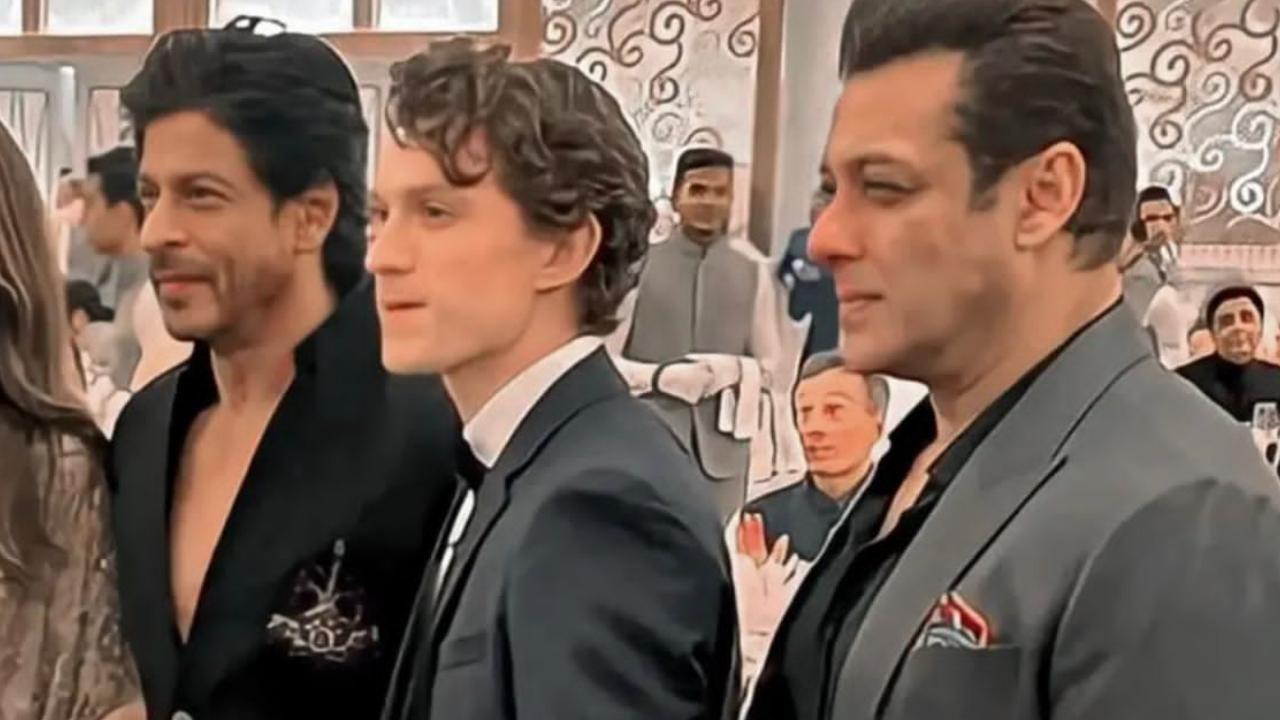 Wacky Wednesday: Fans want Salman Khan, Tom Holland, and Shah Rukh Khan to come together for a superhero multiverse