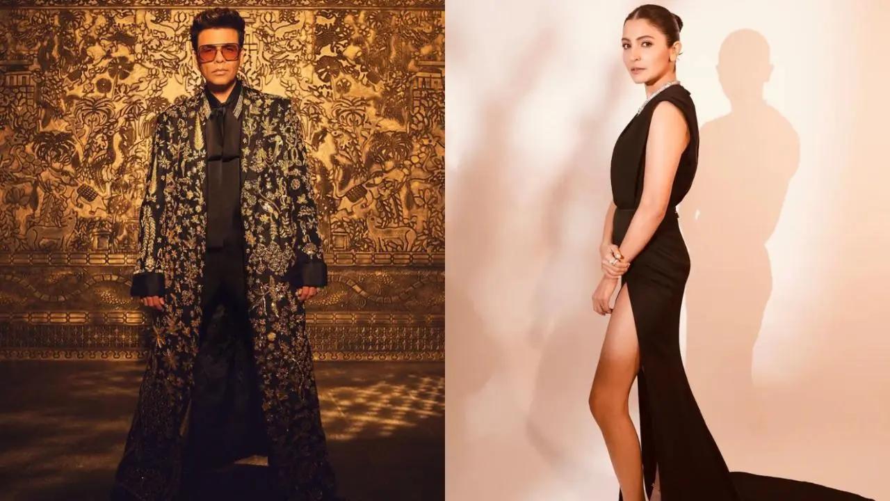 Filmmaker Karan Johar is currently making headlines over his old comment about wanting to 'murder' Bollywood actress Anushka Sharma's career. An old video clip went viral on social media, and a slew of personalities including filmmaker Vivek Agnihotri, Kangana Ranaut and others reacted to it. Taking to his Instagram stories, Karan shared a Hindi poem changing some words for the situation. 