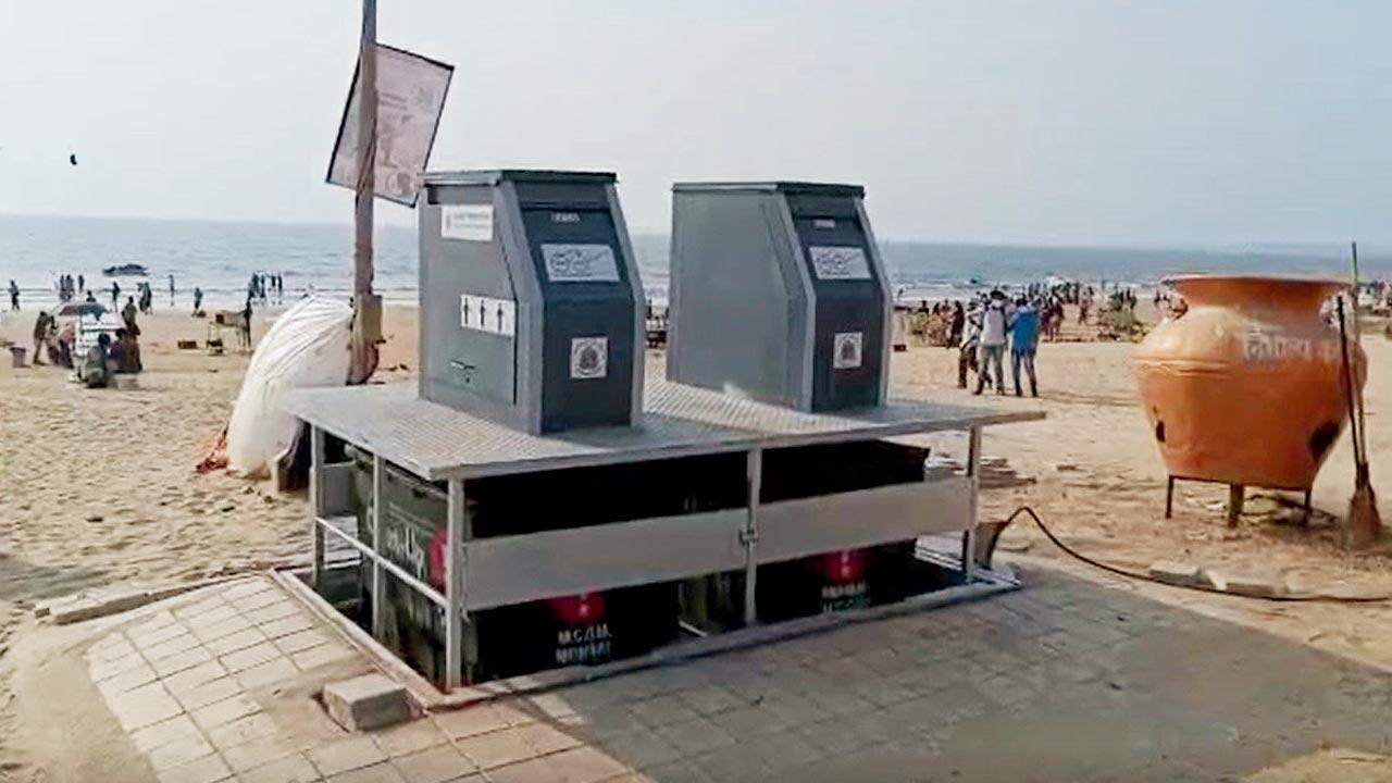 Underground community bins 