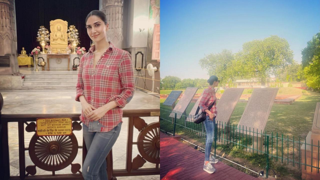 Vaani Kapoor visits Sarnath Temple, shares pictures from her trip