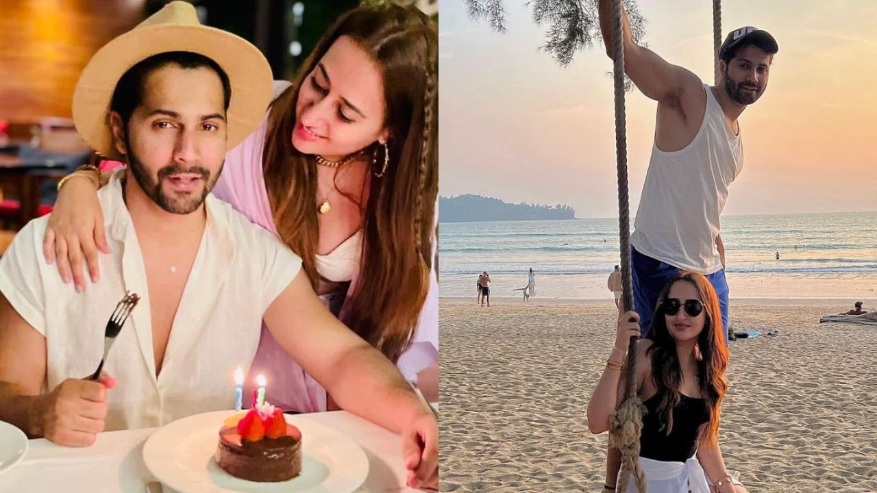 Bollywood actor Varun Dhawan turned a year older on April 24, Monday. One of the coolest heartthrobs of B-town who made a smashing debut with Karan Johar's 2012 blockbuster film, 'Student Of The Year', Varun took to his official Instagram handle to thank his fans and social media followers for showering their love on him on his special day. Giving a glimpse into his birthday celebrations, on Monday, Varun treated his fans and followers with a string of delightful photos where he can be seen chilling with his wife and his crew. Read full story here