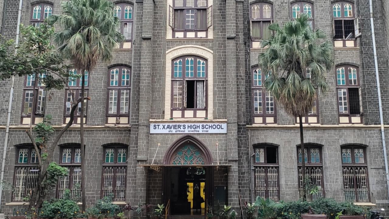 St Xavier's SchoolThe school was built when the Bombay Port took on new importance as the 