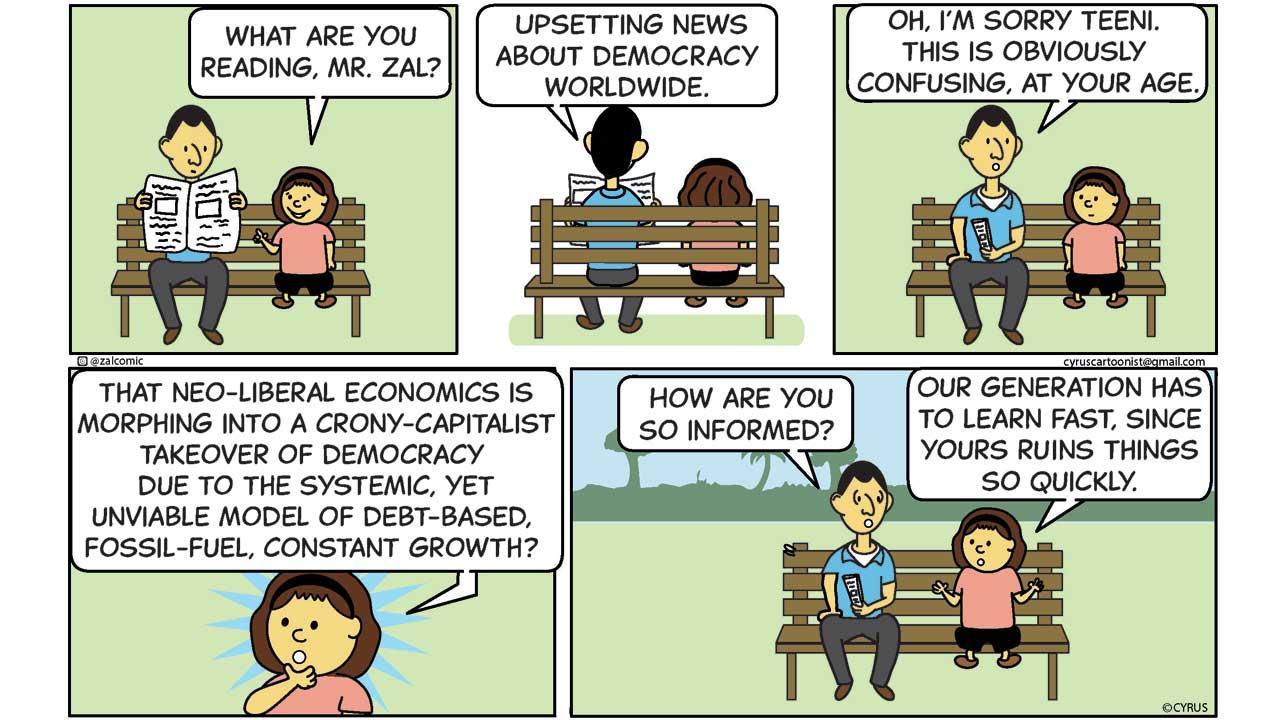 Sunday Cartoon: Cyrus Daruwala Presents - Zal
