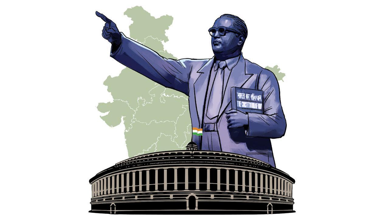 Ambedkar: Papads and milk