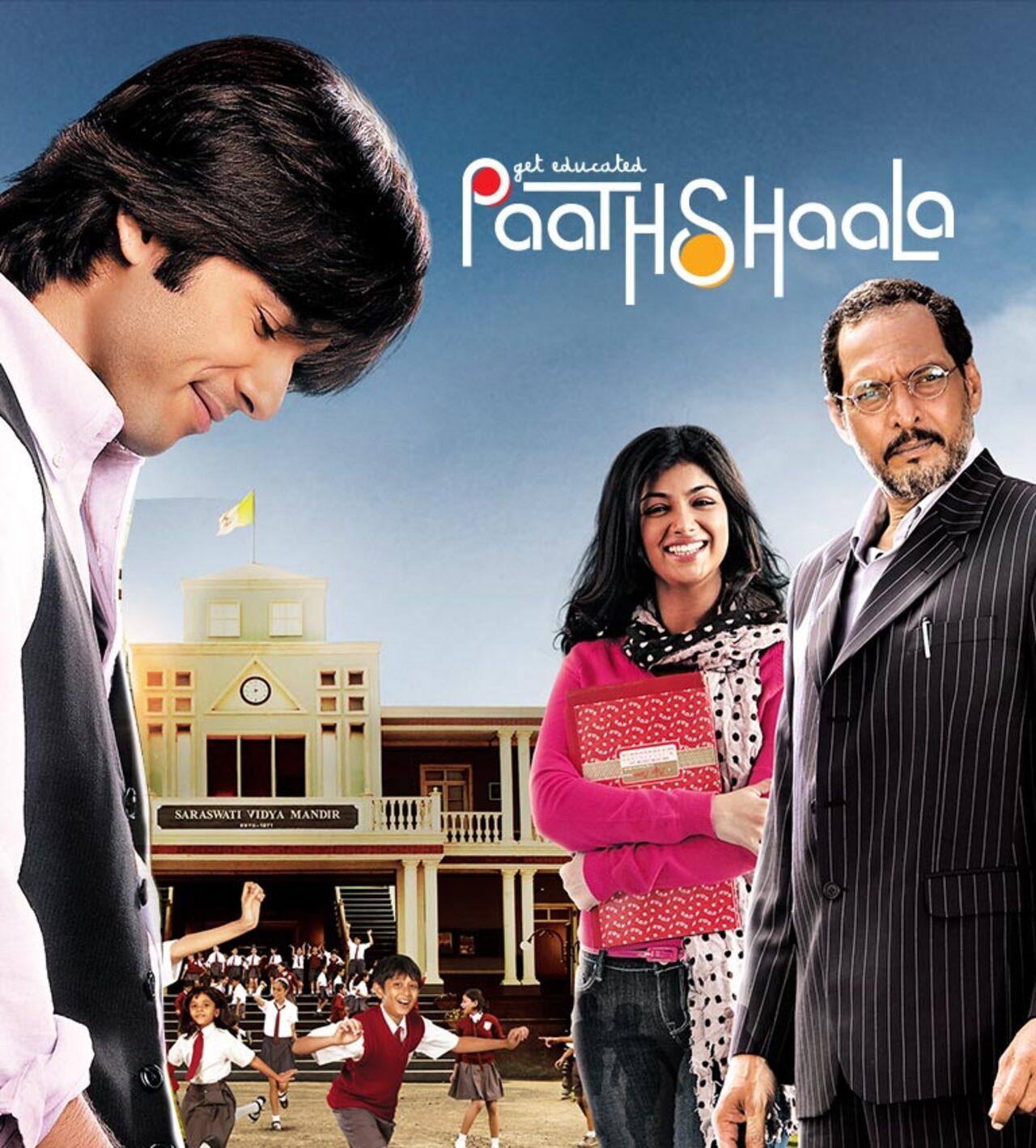 Shahid Kapoor's Paathshaala revolves around Rahul Udyavar, a caring and dedicated English teacher at a modern school. The film explores the commercialization of education, the pressure on students to excel academically, and the challenges faced by teachers in maintaining a balance between education and profit-driven systems