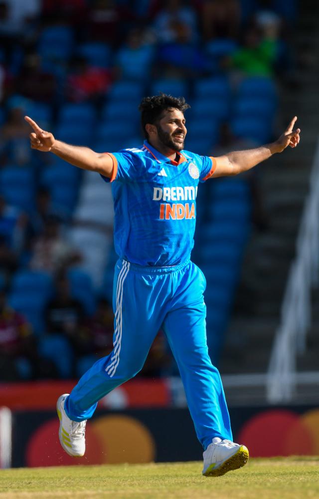 Indian all-rounder Shardul Thakur is the leading wicket-taker. His explosive spell of 4/37 in the third ODI was his best in the format.