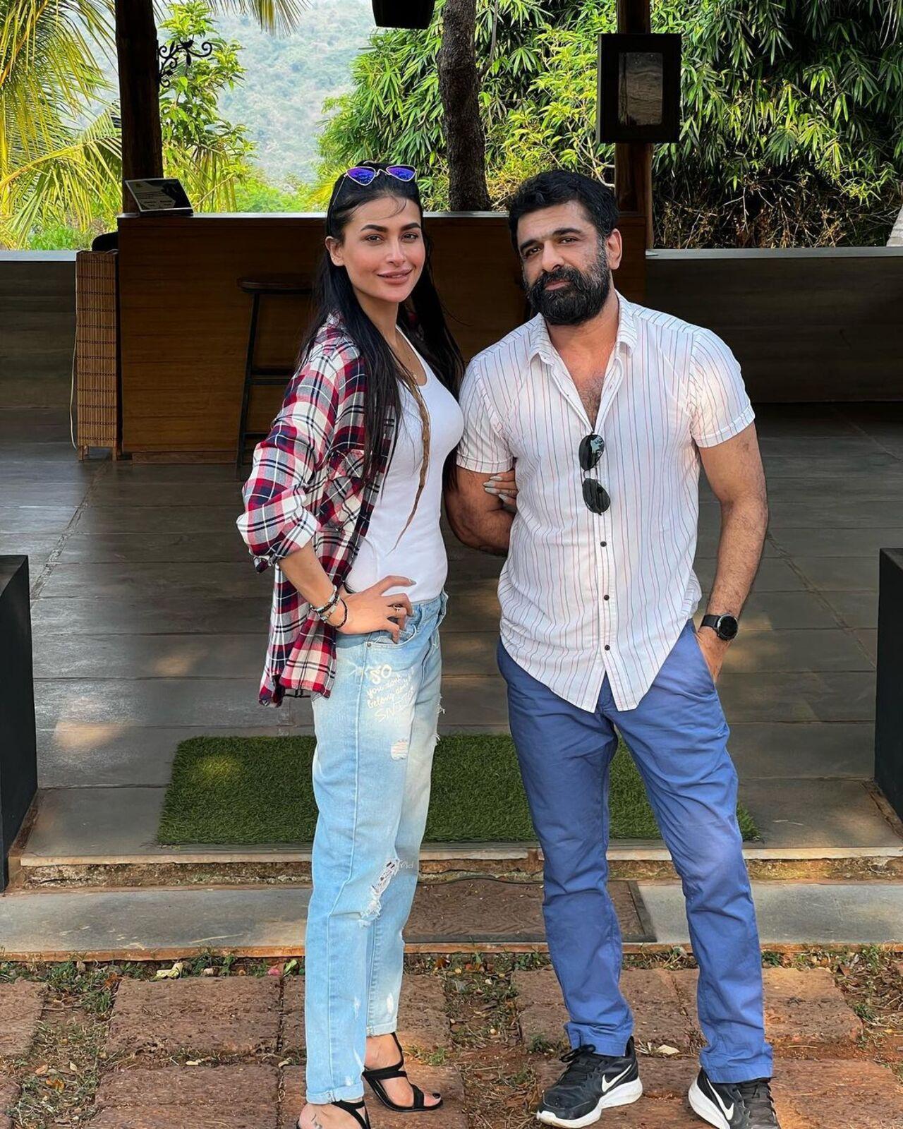Thinking about going out on a brief getaway with your boyfriend? Take notes from Pavitra and Eijaz's casual and sporty ensemble